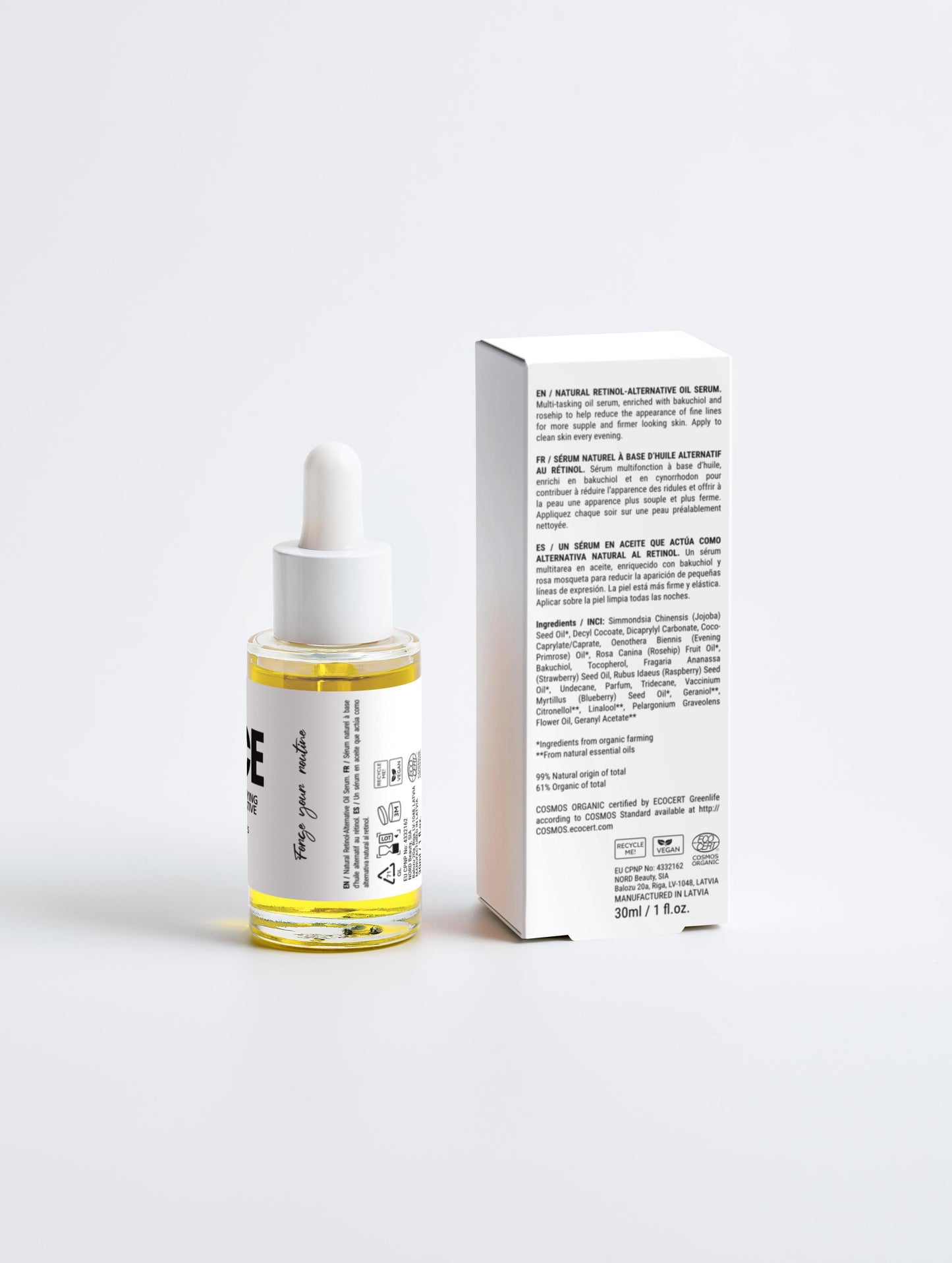 Daily Face Prep Natural Retinol Alternative Oil Serum